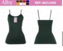 BLUSA CON FAJA MICROFIBRA OSCURA S
